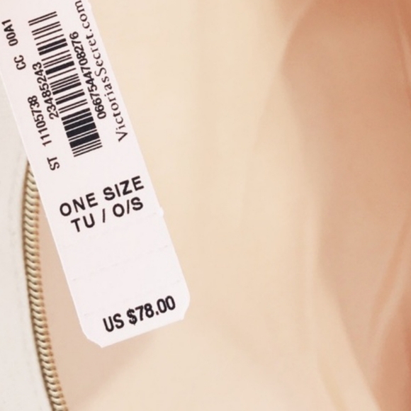 #1166 VICTORIA'S SECRET Rose Gold Large Tote Bag - Picture 3 of 4